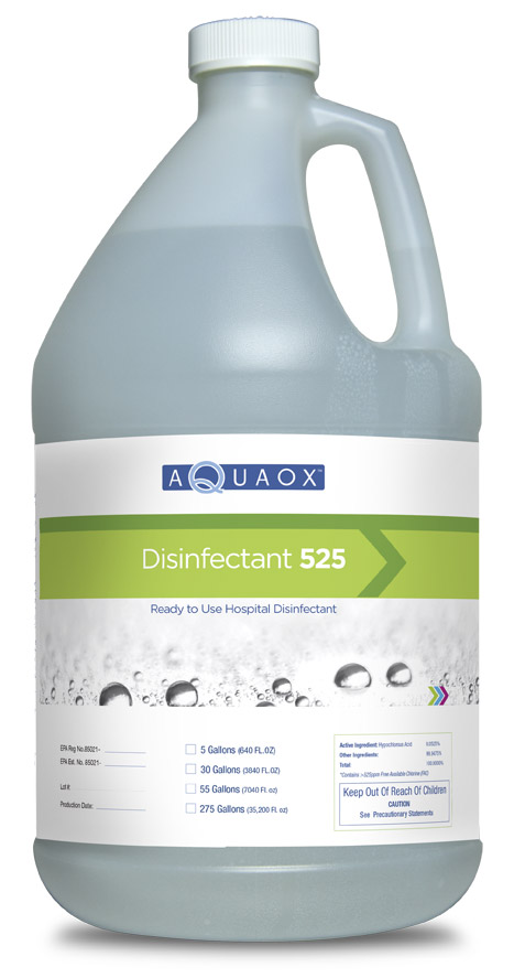 Aquaox Disinfectant 525